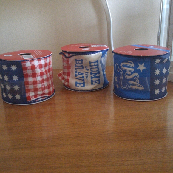 None Other - Patriotic ribbon None Other - Patriotic ribbon
